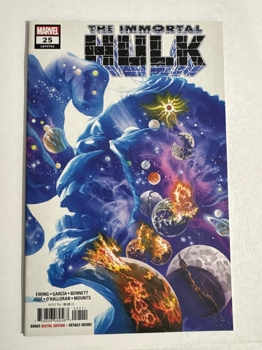 IMMORTAL HULK #25 NM Alex Ross Cover