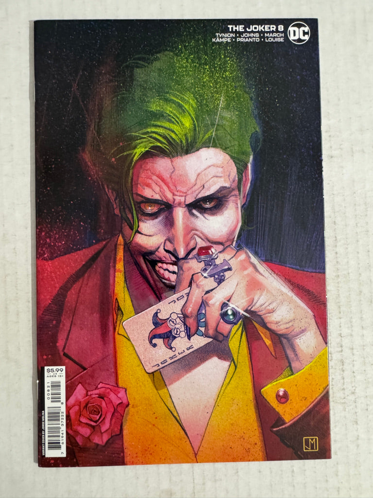 JOKER #8 Vol 2 NM Jorge Molina Variant
