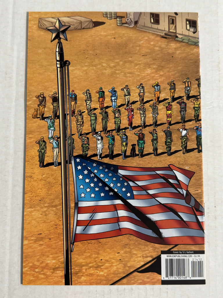 GI JOE A Real American Hero #214 NM 2nd Print Variant