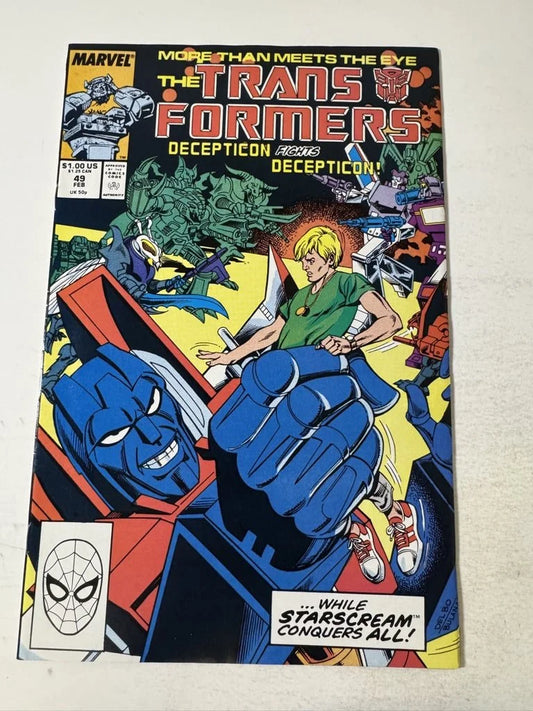 TRANSFORMERS #49 NM-