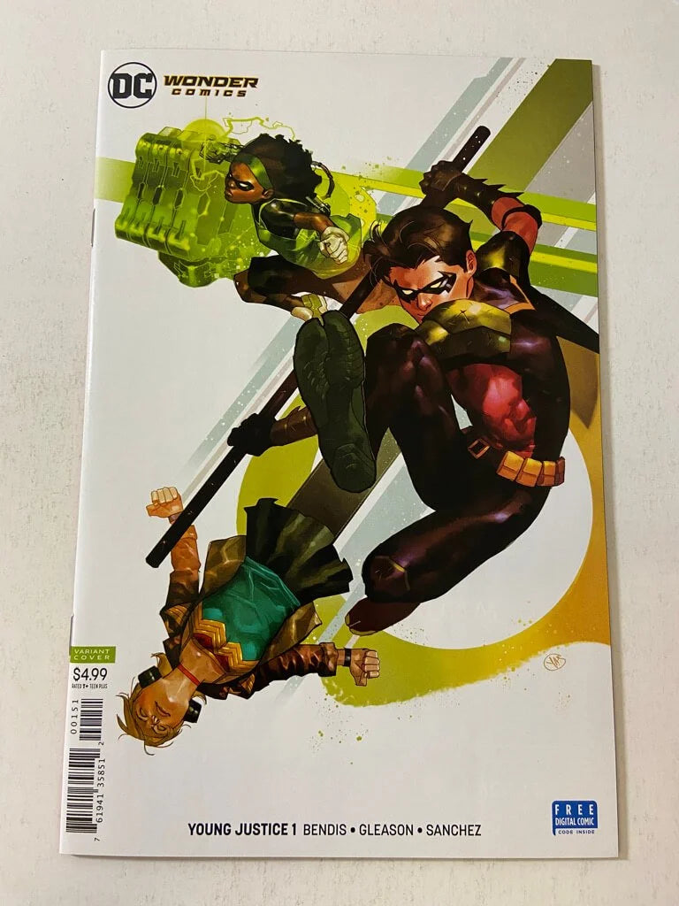 YOUNG JUSTICE #1 Vol 3 NM Yasmine Putri Variant 1ST APPEARANCE