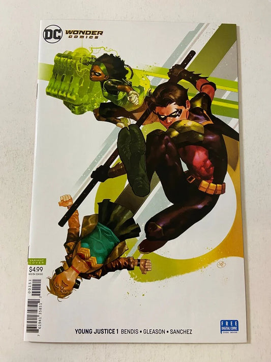 YOUNG JUSTICE #1 Vol 3 NM Yasmine Putri Variant 1ST APPEARANCE