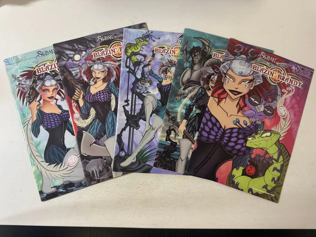 BLAZIN' BRANDY #0-4 Set VF to VF/NM