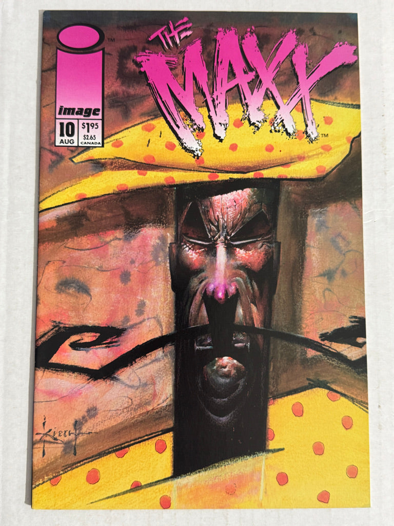 THE MAXX #10 NM- Sam Kieth Cover