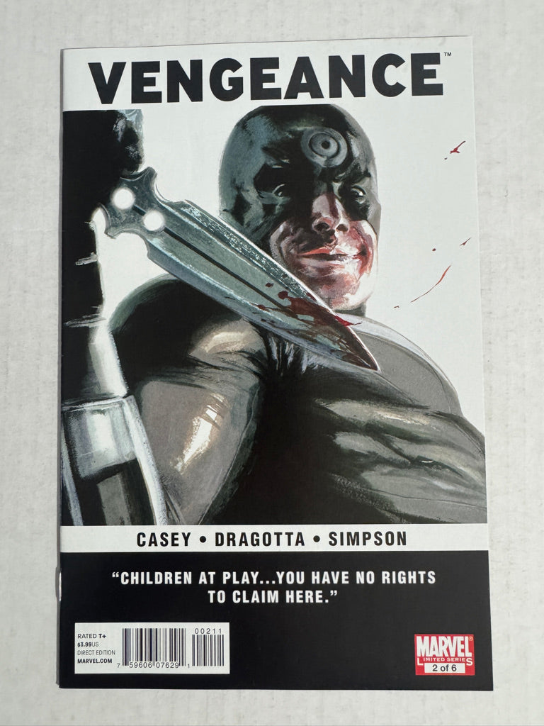 VENGEANCE #2 VF+ Gabriele Dell'Otto Cover