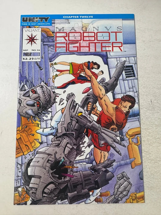 MAGNUS ROBOT FIGHTER #16 NM Walt Simonson Cover
