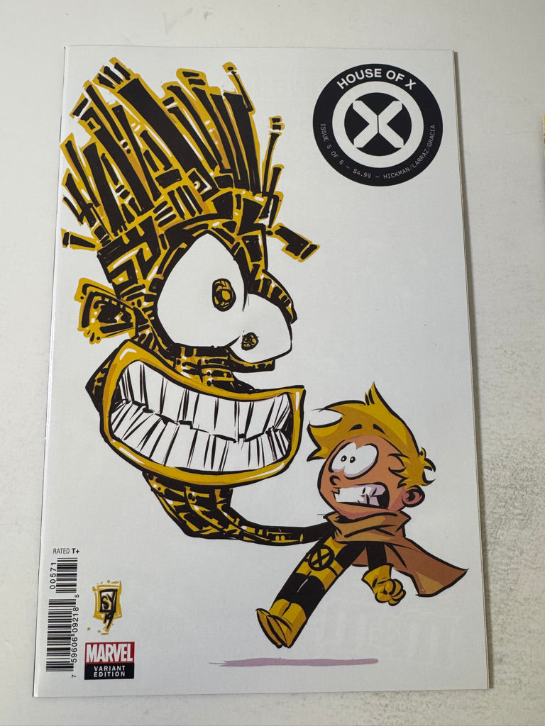 HOUSE OF X #5 NM Skottie Young Variant