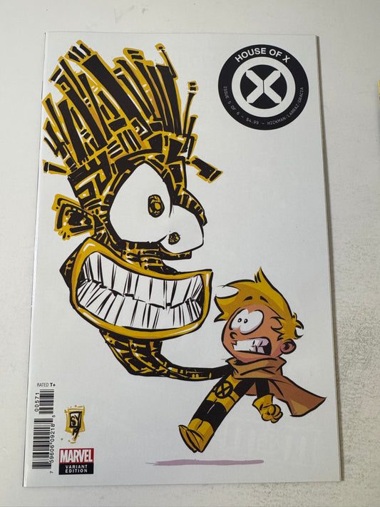 HOUSE OF X #5 NM Skottie Young Variant