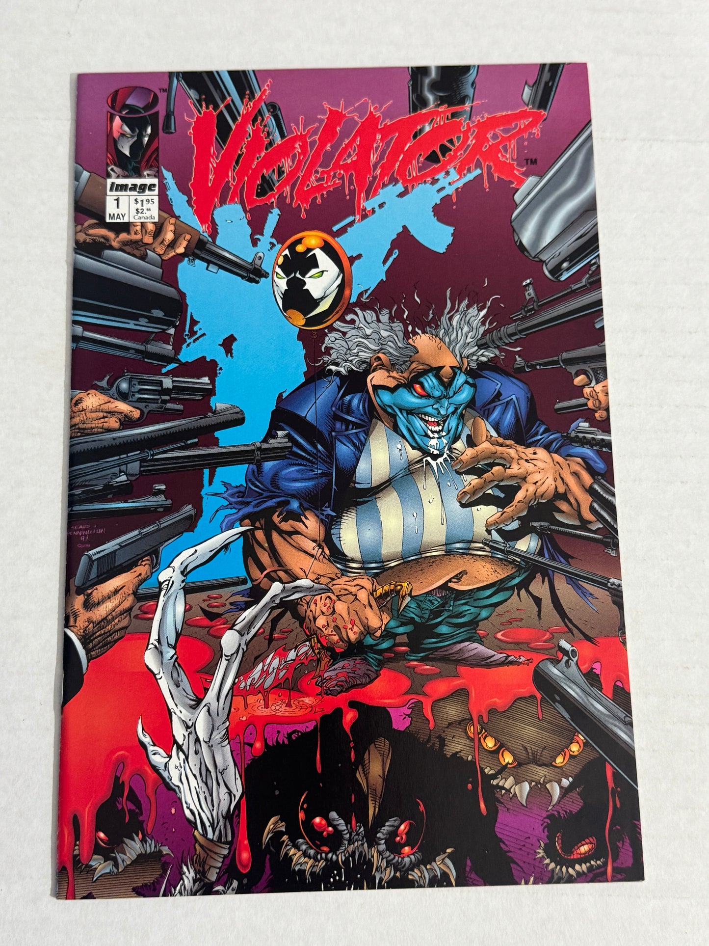 Spawn Universe: VIOLATOR #1 NM Bart Sears Cover