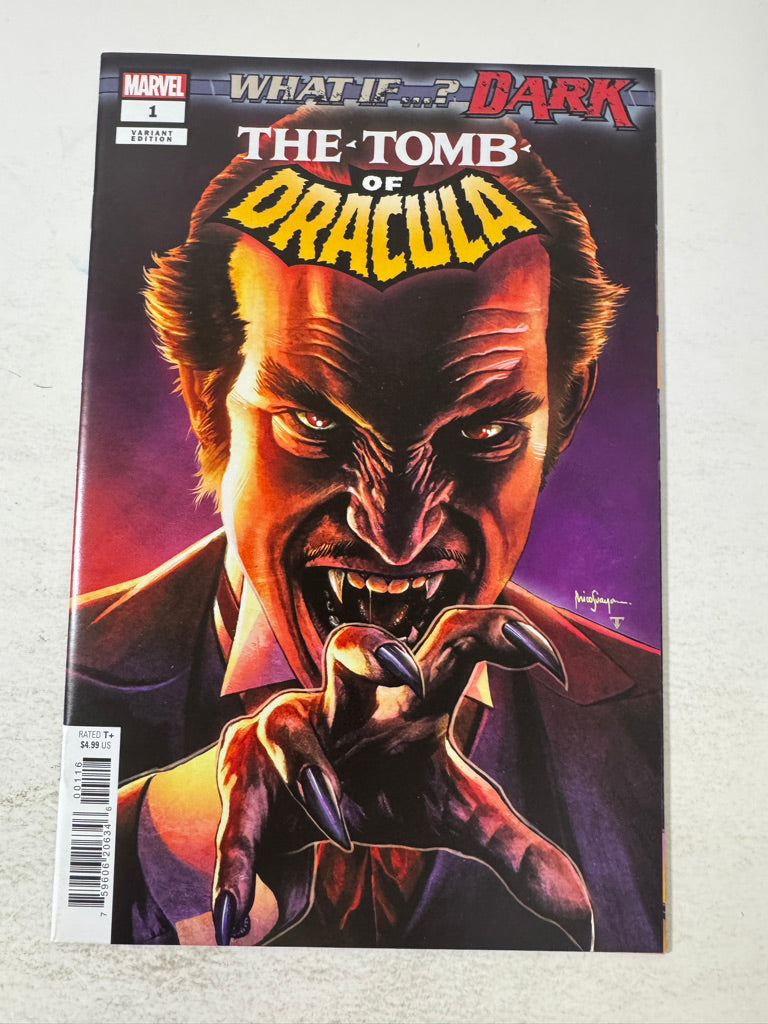 WHAT IF...? DARK: THE TOMB OF DRACULA #1 NM 1:25 Mico Sauyan Variant