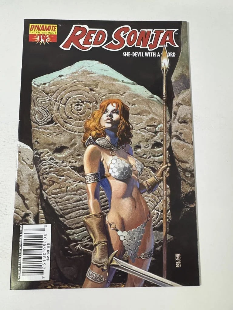 RED SONJA #14 NM JG Jones  Cover (Dynamite)