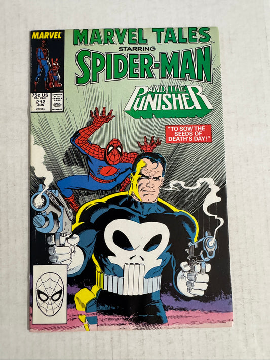 MARVEL TALES #212 VF+ Mike Zeck Cover