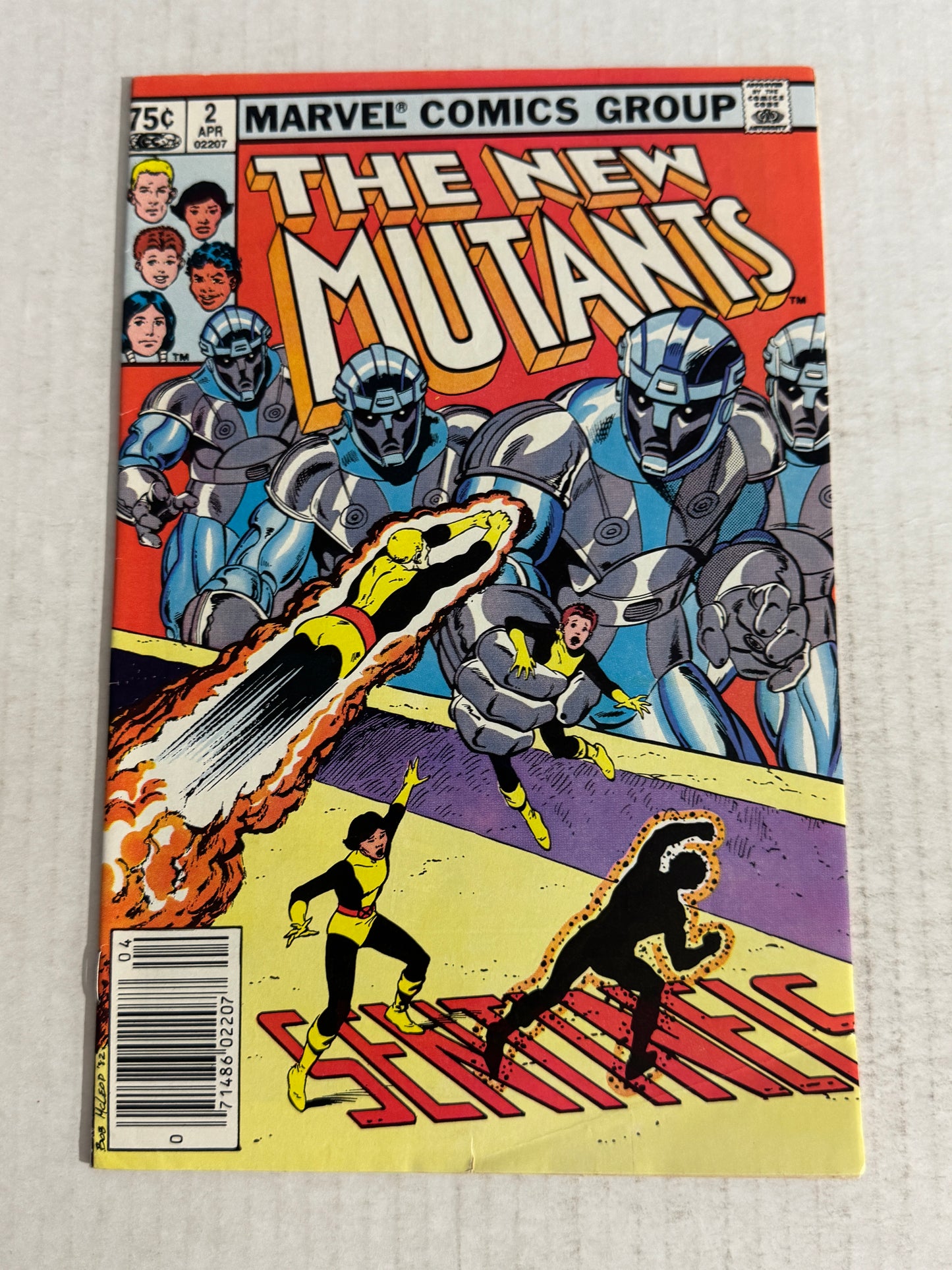 NEW MUTANTS #2 VG/FN CANADIAN PRICE VARIANT