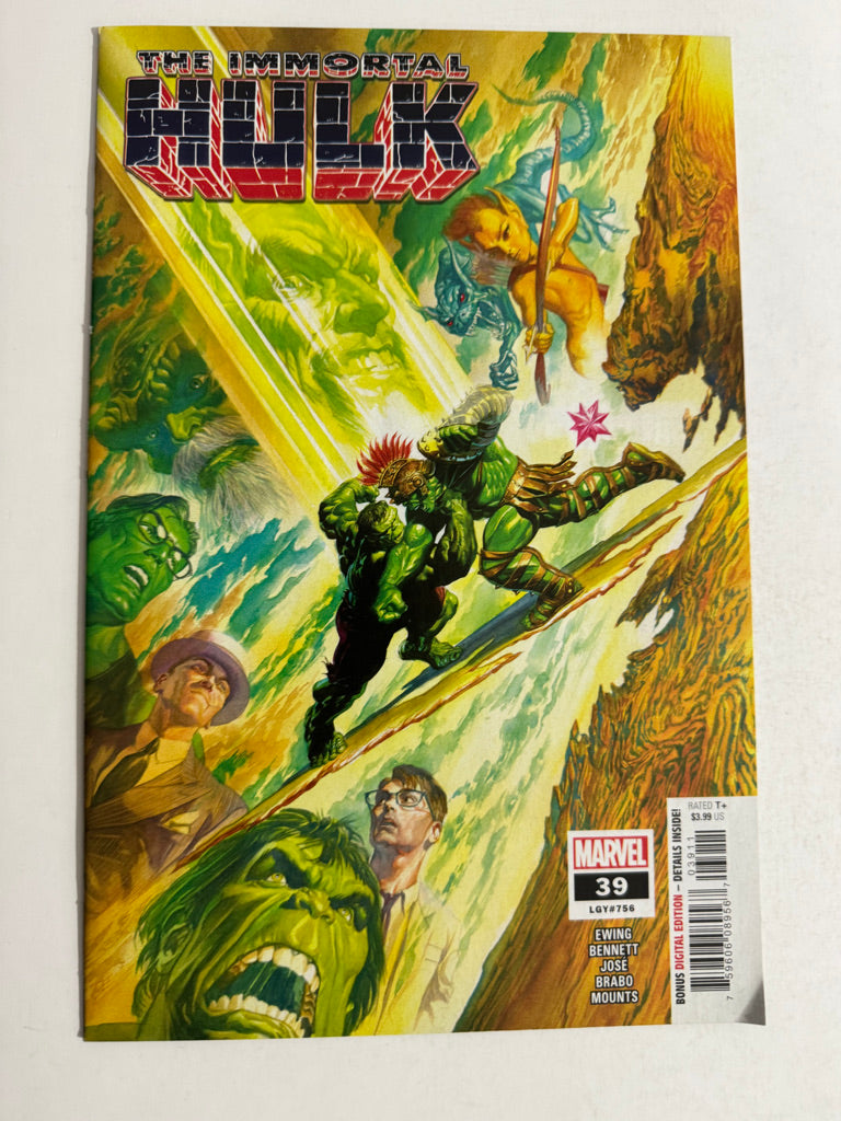IMMORTAL HULK #39 VF/NM Alex Ross Cover