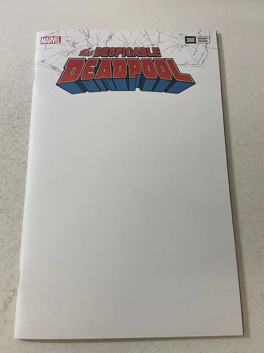 THE DESPICABLE DEADPOOL #300 NM Blank Variant