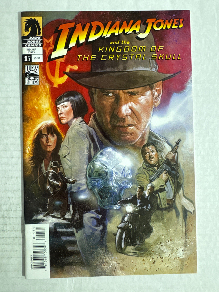 INDIANA JONES AND THE KINGDOM OF THE CRYSTAL SKULL #1 VF/NM