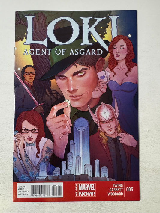 LOKI AGENT OF ASGARD #5 NM- Jenny Frison Cover