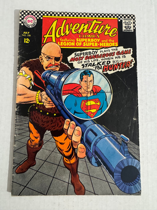 ADVENTURE COMICS #358 GD/VG