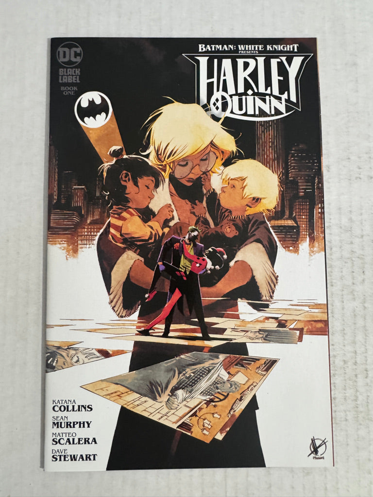 BATMAN WHITE KNIGHT PRESENTS HARLEY QUINN #1 NM Scalera Variant
