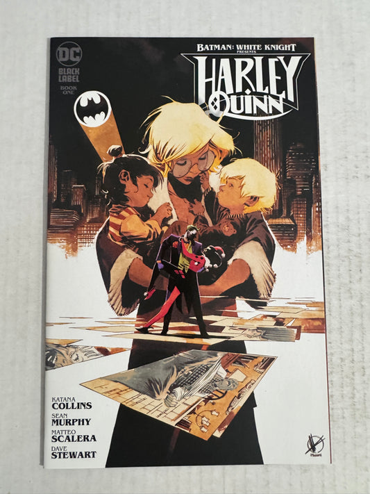 BATMAN WHITE KNIGHT PRESENTS HARLEY QUINN #1 NM Scalera Variant