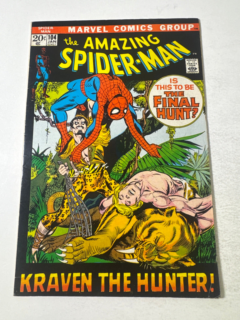 AMAZING SPIDER-MAN #104 FN