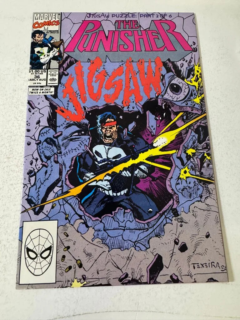 PUNISHER #36 Vol 2 NM- Mark Texeira Cover