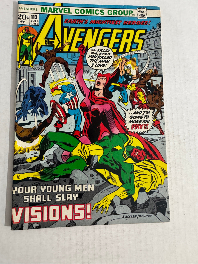 AVENGERS #113 FN
