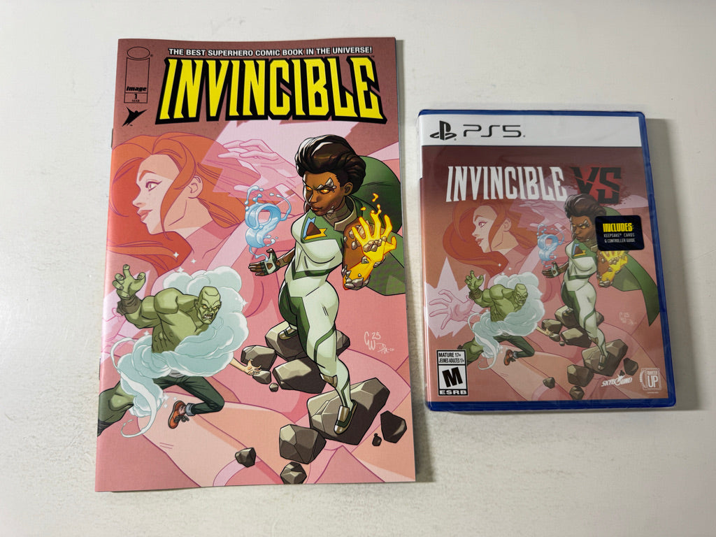 INVINCIBLE VS PS5 Lunar Exclusive W/ Invincible #1 Reprint Variant 1ST APPEARANCE
