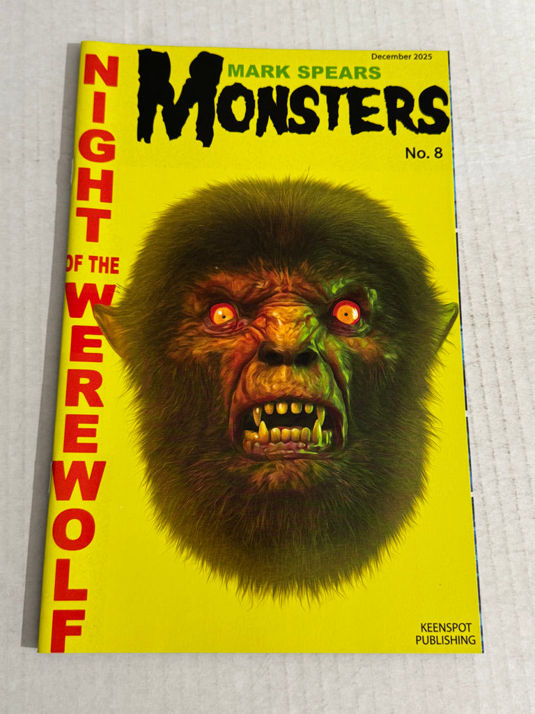 MARK SPEARS MONSTERS #8 NM A08 Variant