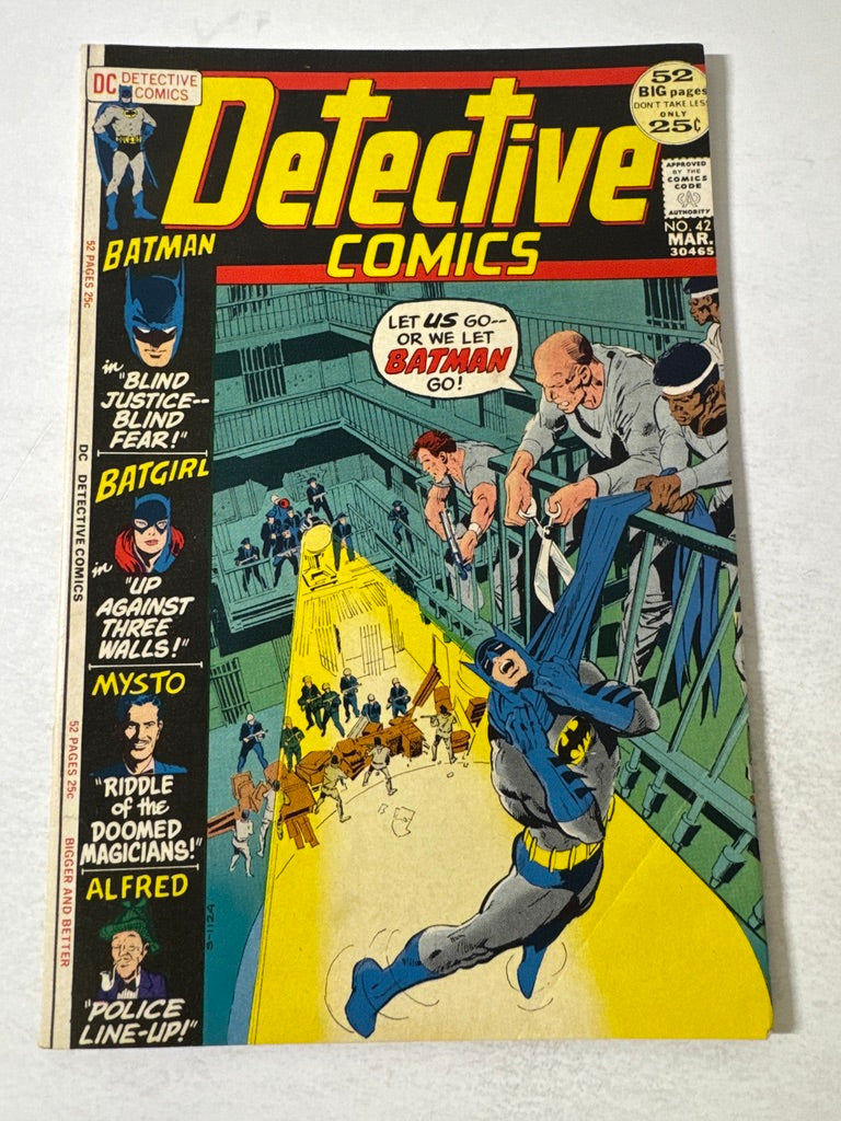 DETECTIVE COMICS #421 VF Neal Adams Cover
