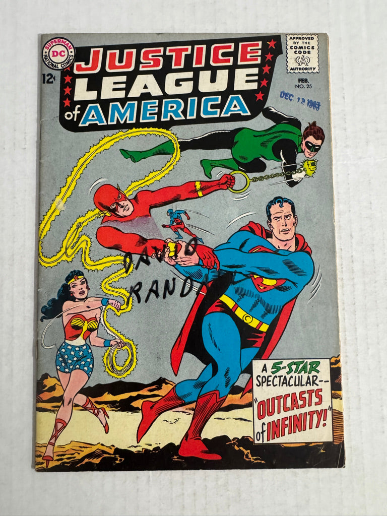 JUSTICE LEAGUE OF AMERICA #25 VG