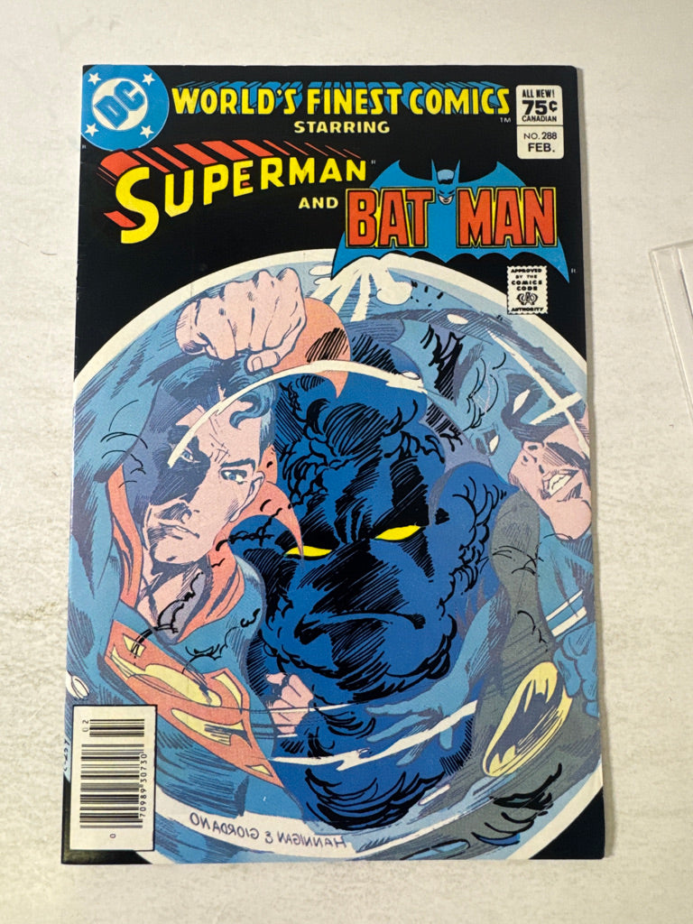 WORLD'S FINEST COMICS #288 VF+ CANADIAN PRICE VARIANT
