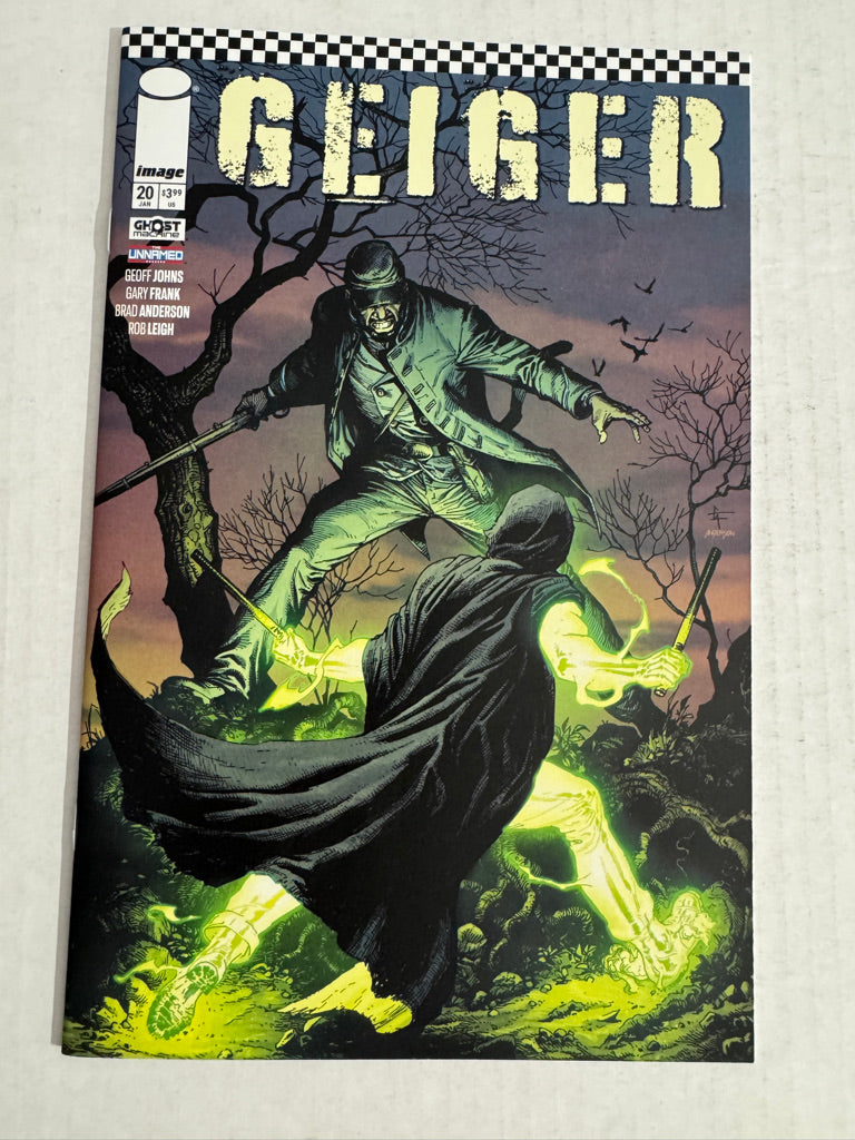 GEIGER #20 Vol 2 NM Gary Frank Cover