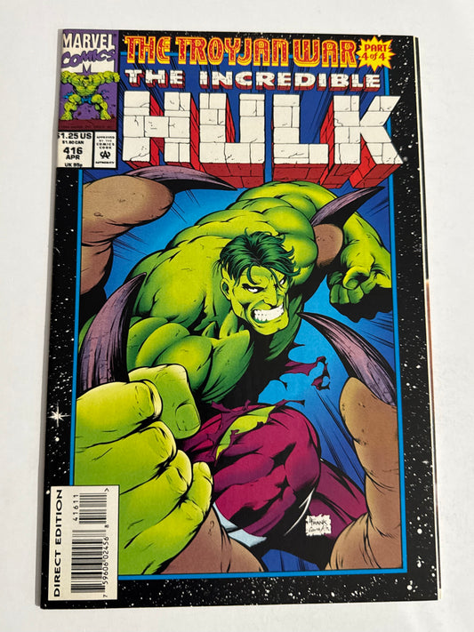 INCREDIBLE HULK #416 Gary Frank Cover