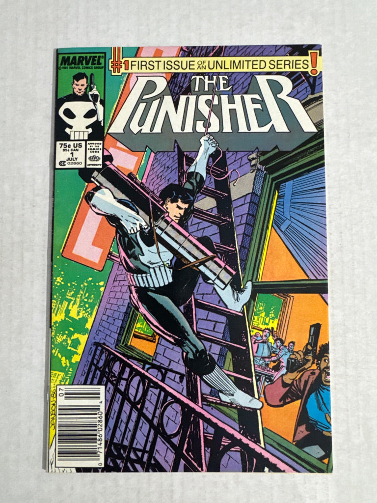 THE PUNISHER #1 Vol 2 VF/NM NEWSSTAND