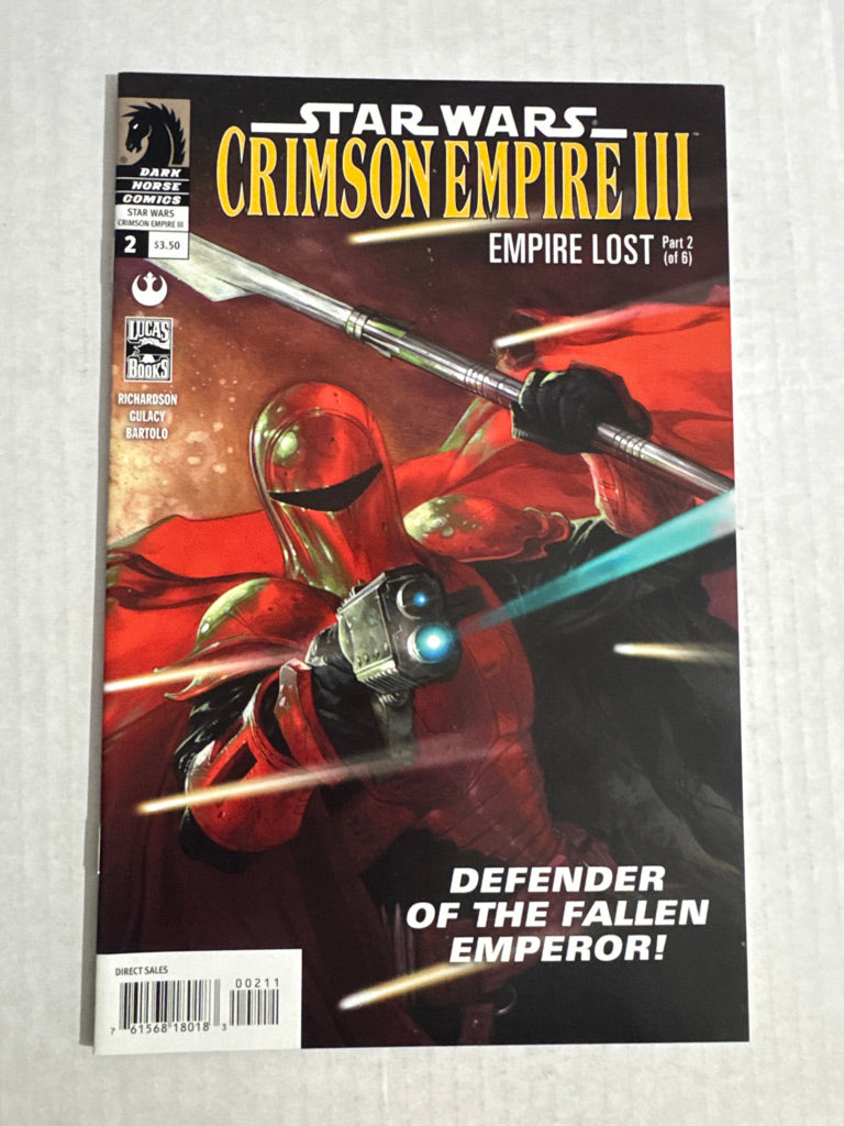 Star Wars CRIMSON EMPIRE Empire Lost III #2 NM