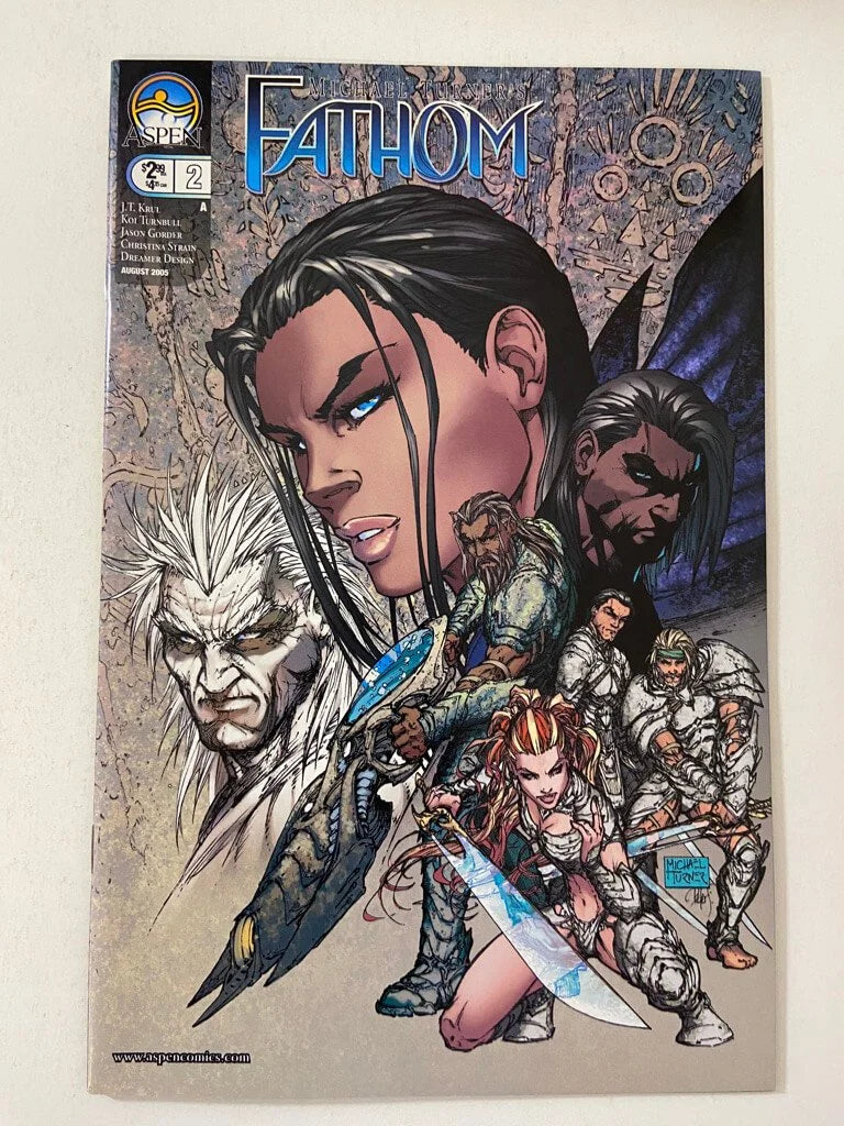 FATHOM #2 Vol 2 NM Michael Turner Cover