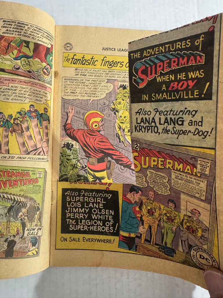 JUSTICE LEAGUE OF AMERICA #10 GD- 1ST APPEARANCE