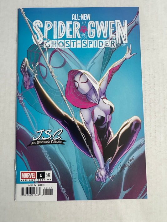 ALL-NEW SPIDER-GWEN GHOST SPIDER #1 NM J Scott Campbell Variant