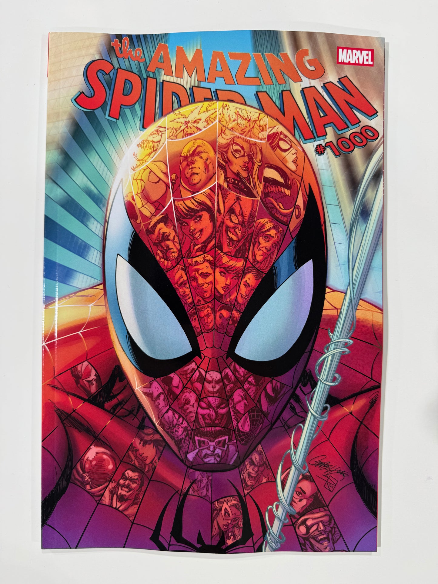 AMAZING SPIDER-MAN #1000 NM J. Scott Campbell Variant