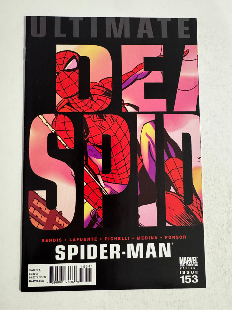 ULTIMATE SPIDER-MAN #153 VF+ 2nd Print Variant