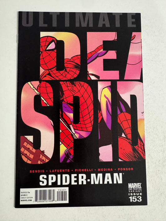 ULTIMATE SPIDER-MAN #153 VF+ 2nd Print Variant
