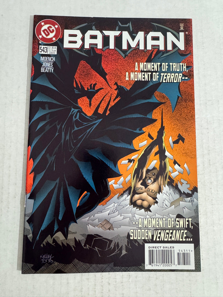BATMAN #443 NM-  Kelley Jones Cover