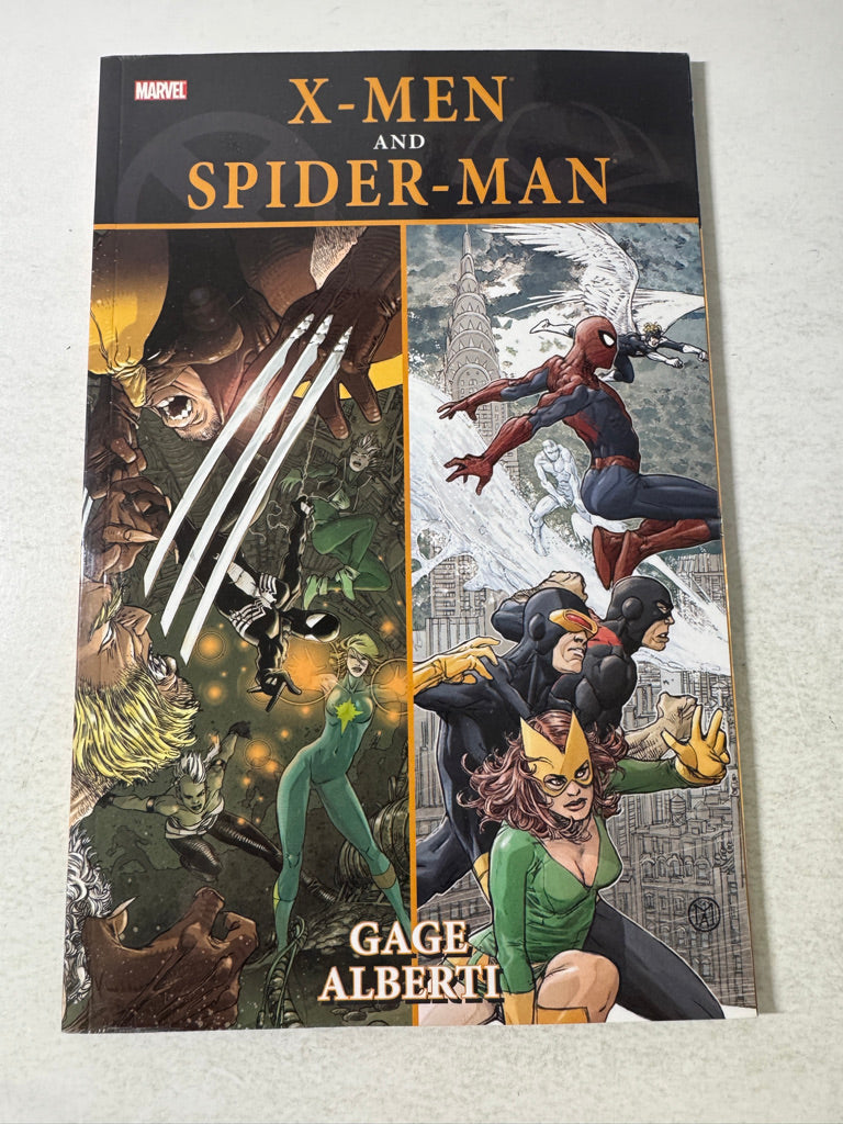 X-MEN AND SPIDER-MAN  TPB OOP NM