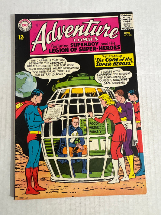 ADVENTURE COMICS #321 VG+