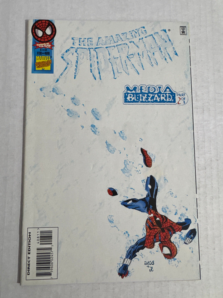 AMAZING SPIDER-MAN #408 NM- Mark Bagley Cover