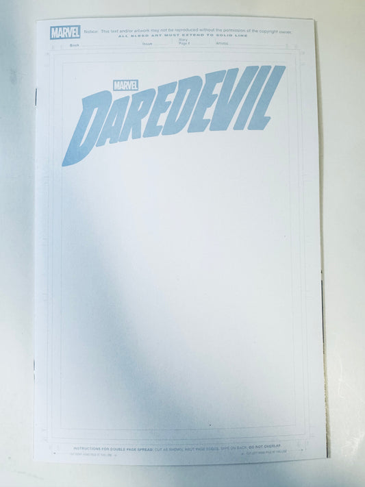 DAREDEVIL #1 Vol 9 NM Blank  Variant 1ST APPEARANCE