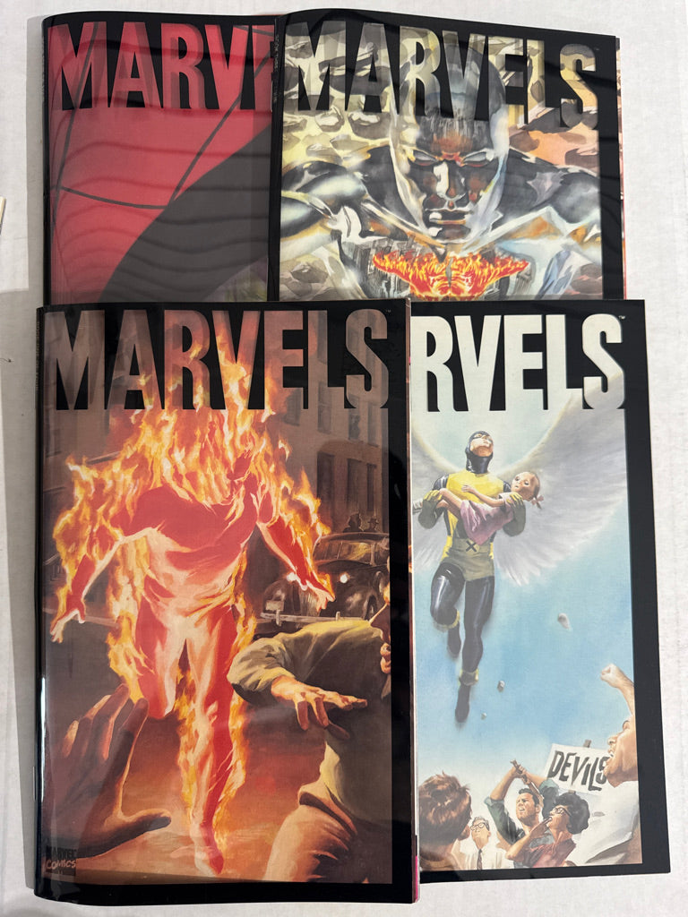 MARVELS #0-4 NM Alex Ross Covers SET