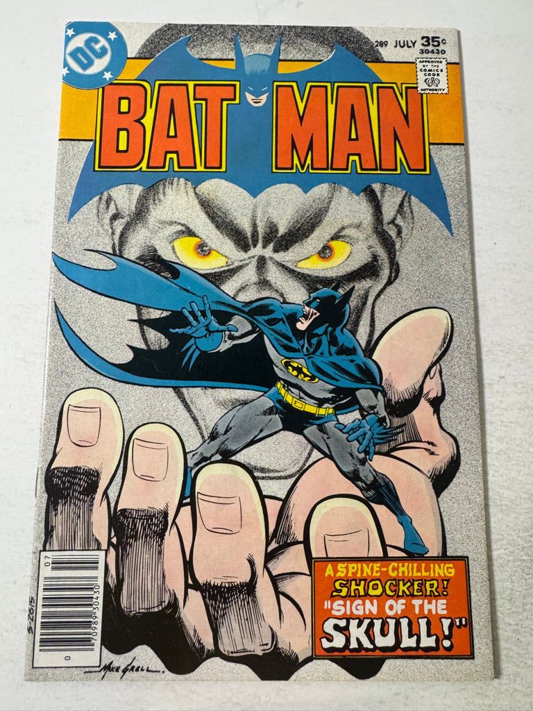 BATMAN #289 VF/NM Mike Grell Cover