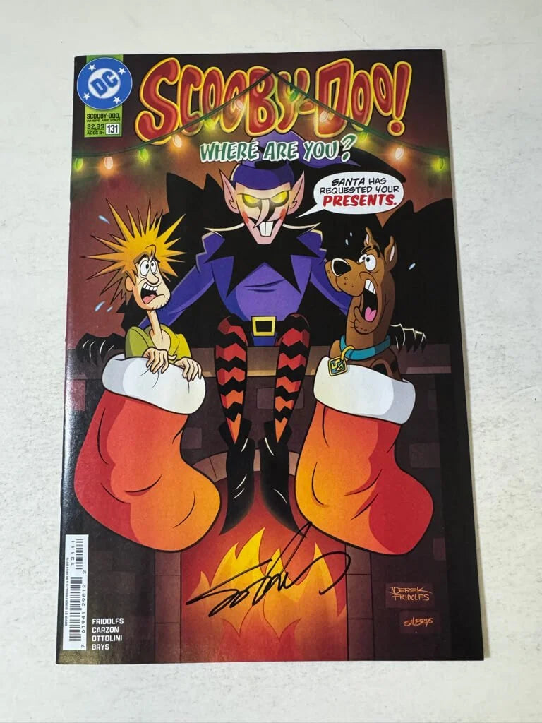 SCOOBY-DOO Where Are You? #131 NM SIGNED by Scott Innes (Voice of Scooby)
